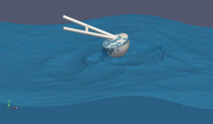 Survivability of Wave Energy Converter and Mooring coupled system